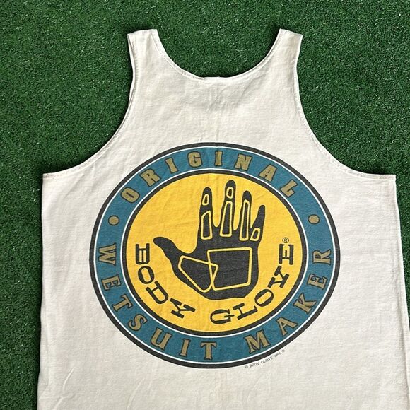 VINTAGE 1996 BODY GLOVE GRAPHIC TANK TOP MENS LARGE - Picture 2 of 6
